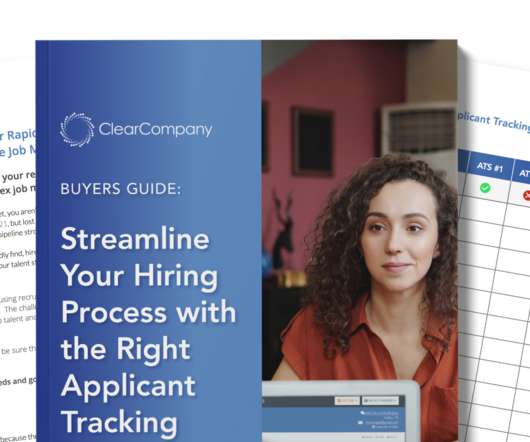 Leading Applicant Tracking System (ATS)— ClearCompany